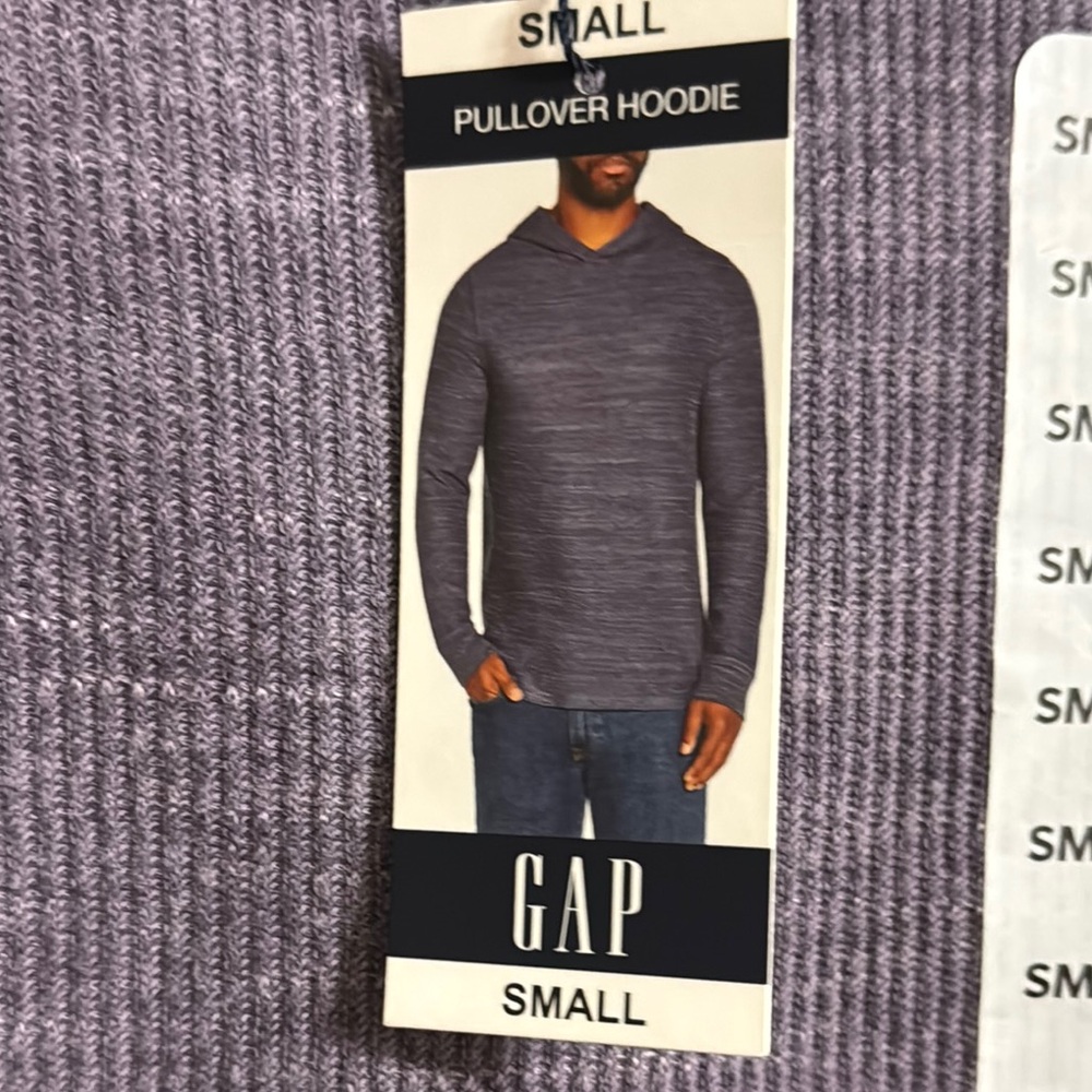 GAP Men’s S Pullover Hoodie Purple Sage